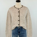 Cozy Chalet Cardigan Oat-131 - Sweaters F/W (June - Nov)-Little Bird Boutique