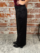 Kate Office Pant in Black-220 Pants-Little Bird Boutique