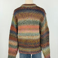 Apricot Chunky Knit Sweater in Multi-131 - Sweaters F/W (June - Nov)-Little Bird Boutique
