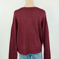 Z Supply Sienna Merry Sweater in Merlot-133 - Sweaters (Holiday)-Little Bird Boutique