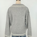 Aspen Chill Sweater in Grey-131 - Sweaters F/W (June - Nov)-Little Bird Boutique