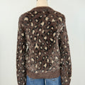 Black Tape Soft Touch Leopard Sweater in Brown-133 - Sweaters (Holiday)-Little Bird Boutique