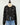 Dex Embellished Tie-Front Cardigan in Black-133 - Sweaters (Holiday)-Little Bird Boutique