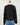 Dex Embellished Tie-Front Cardigan in Black-133 - Sweaters (Holiday)-Little Bird Boutique