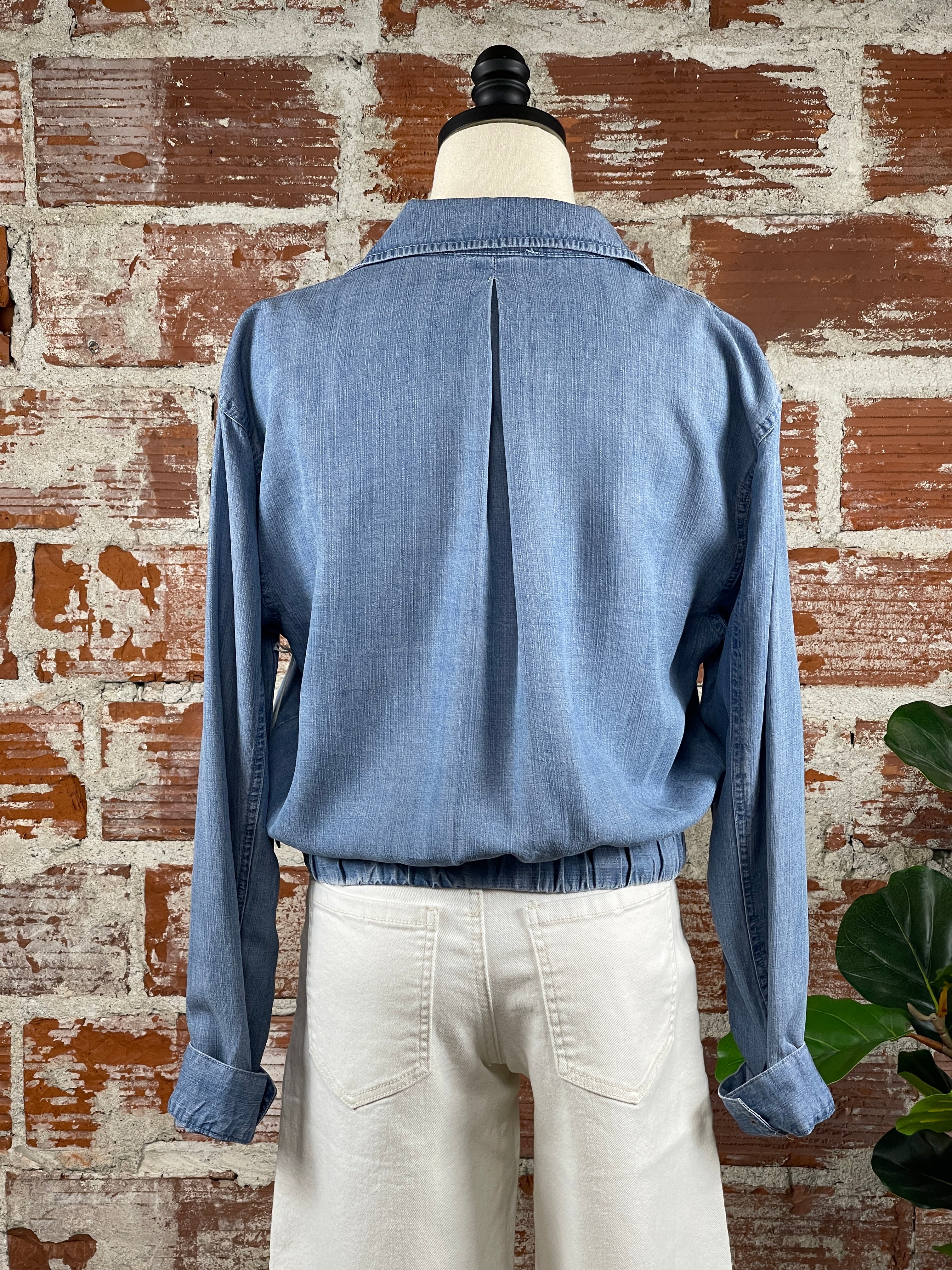 Chambray on sale utility jacket