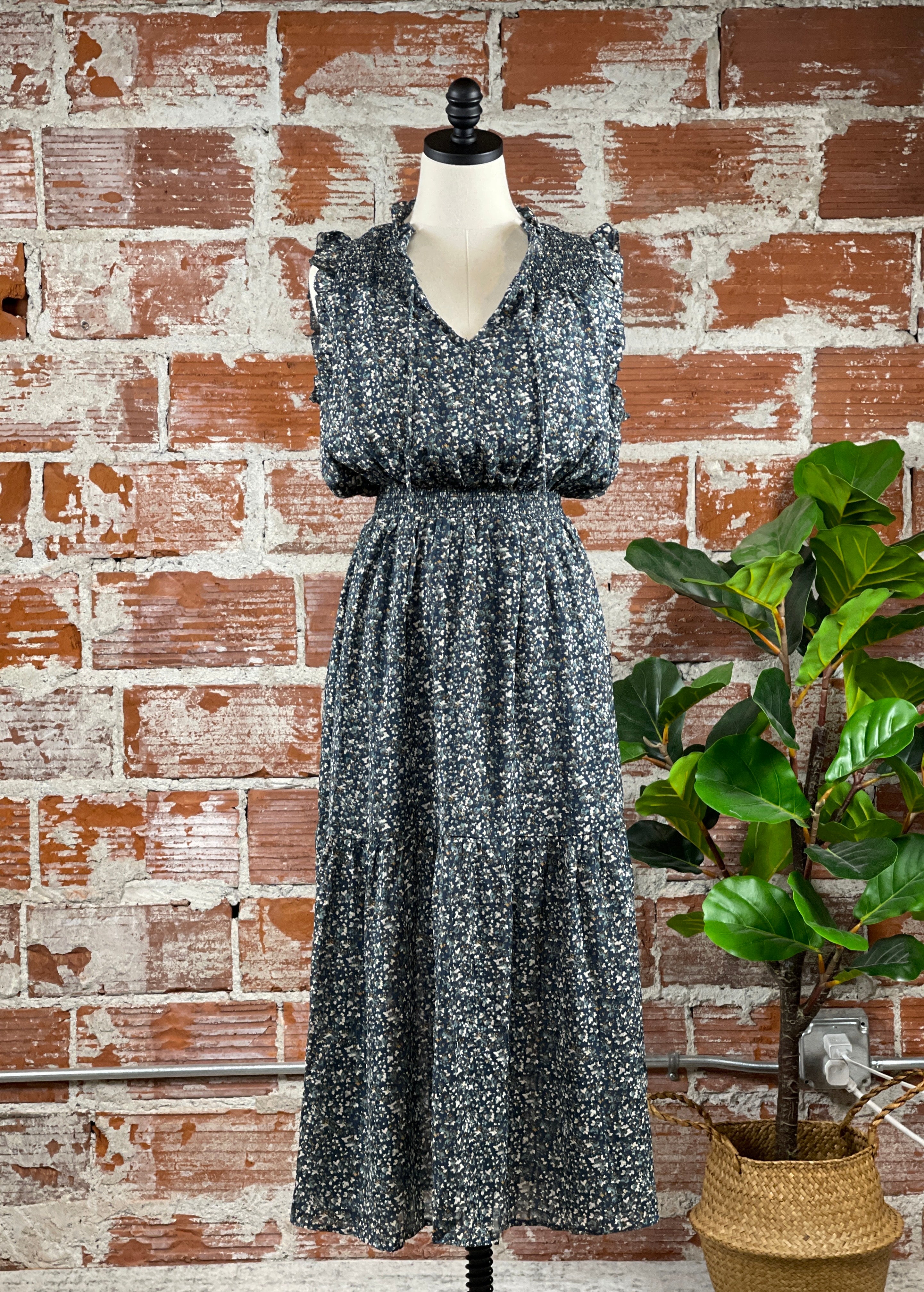 My Everything Dress in Midnight-152 Dresses - Long-Little Bird Boutique