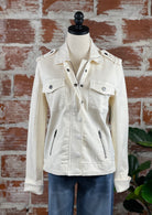 KUT Amanda Utility Jacket in Ecru-141 Outerwear Coats & Jackets-Little Bird Boutique
