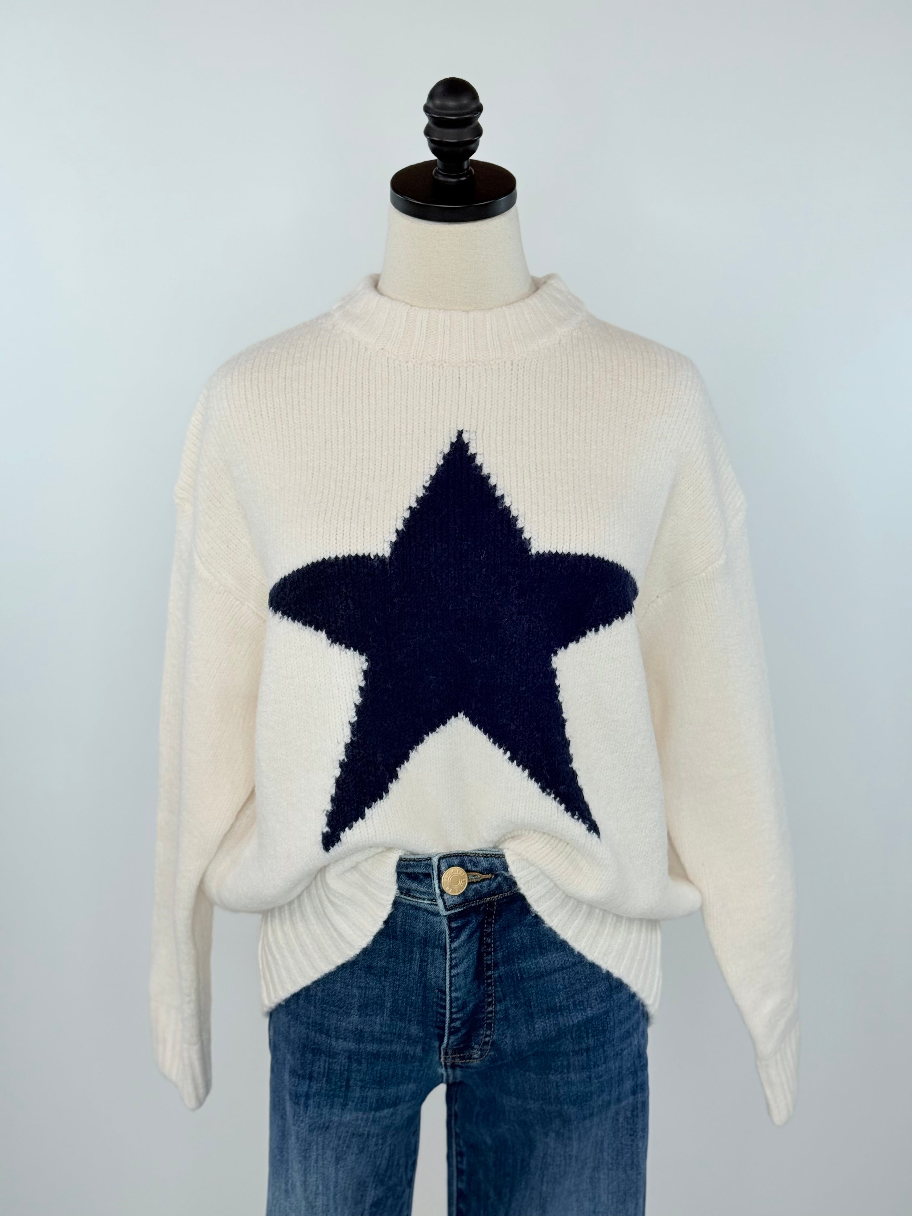 Star of the Show Sweater-131 - Sweaters F/W (June - Nov)-Little Bird Boutique