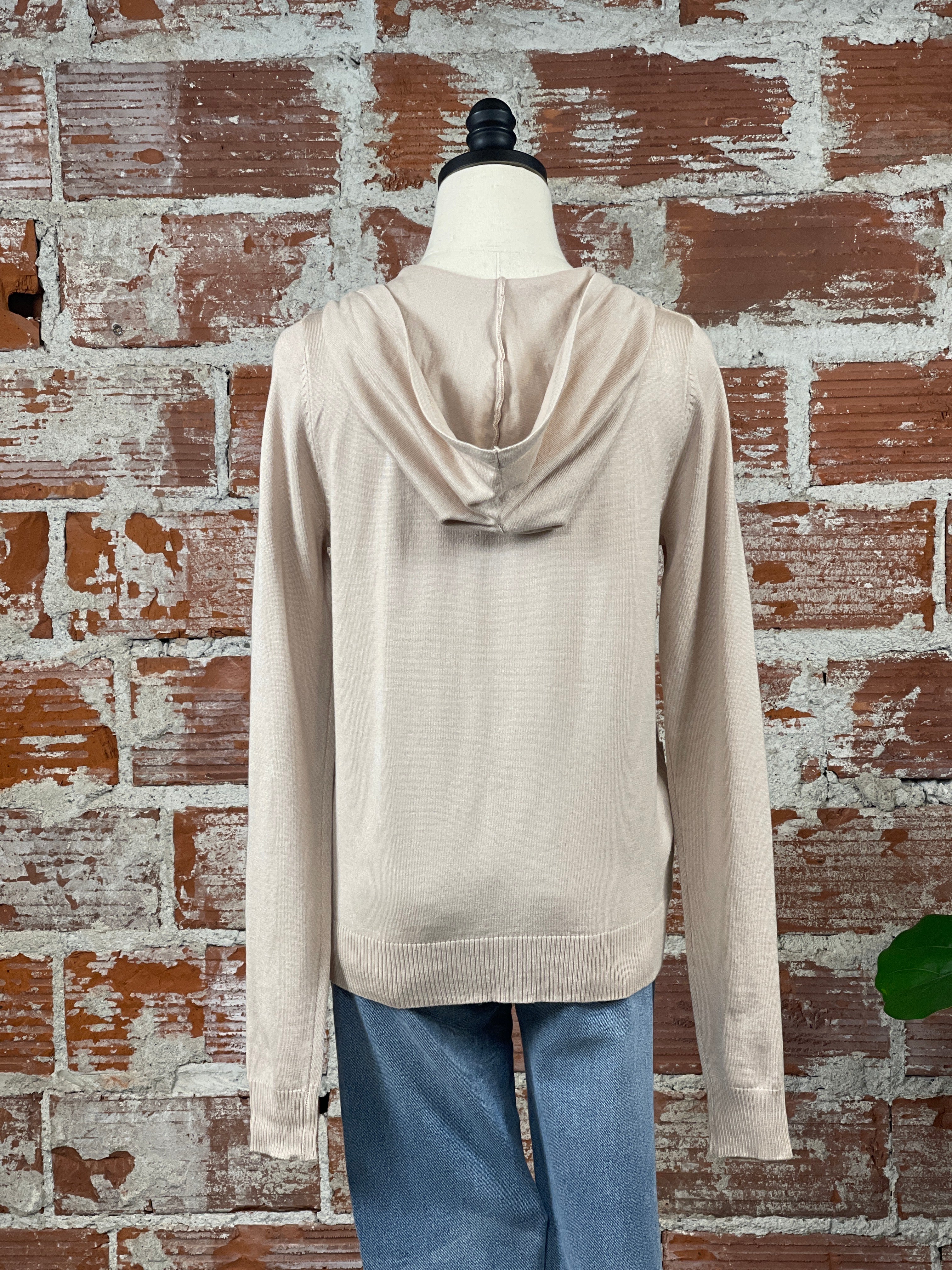 Quinn Sweater in Beige-132 - Sweaters S/S (Dec - May)-Little Bird Boutique