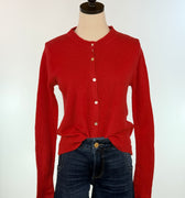 The Ruby Lane Cardigan in Red-131 - Sweaters F/W (June - Nov)-Little Bird Boutique