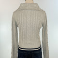 Nantucket Knit Polo in Gray-131 - Sweaters F/W (June - Nov)-Little Bird Boutique