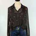 Z Supply Vivienne Rio Floral Top in Black-111 - Woven Top F/W (June- Nov)-Little Bird Boutique