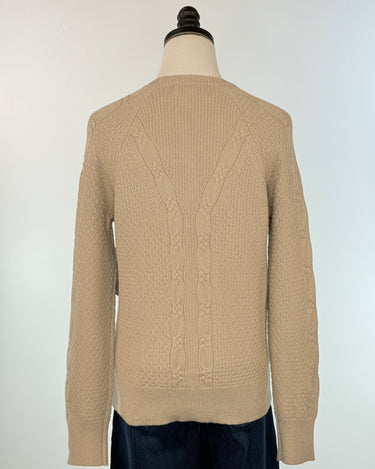 Liverpool Harvest Sweater in Khaki Melange-131 - Sweaters F/W (June - Nov)-Little Bird Boutique