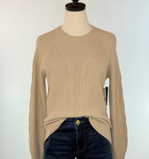 Liverpool Harvest Sweater in Khaki Melange-131 - Sweaters F/W (June - Nov)-Little Bird Boutique