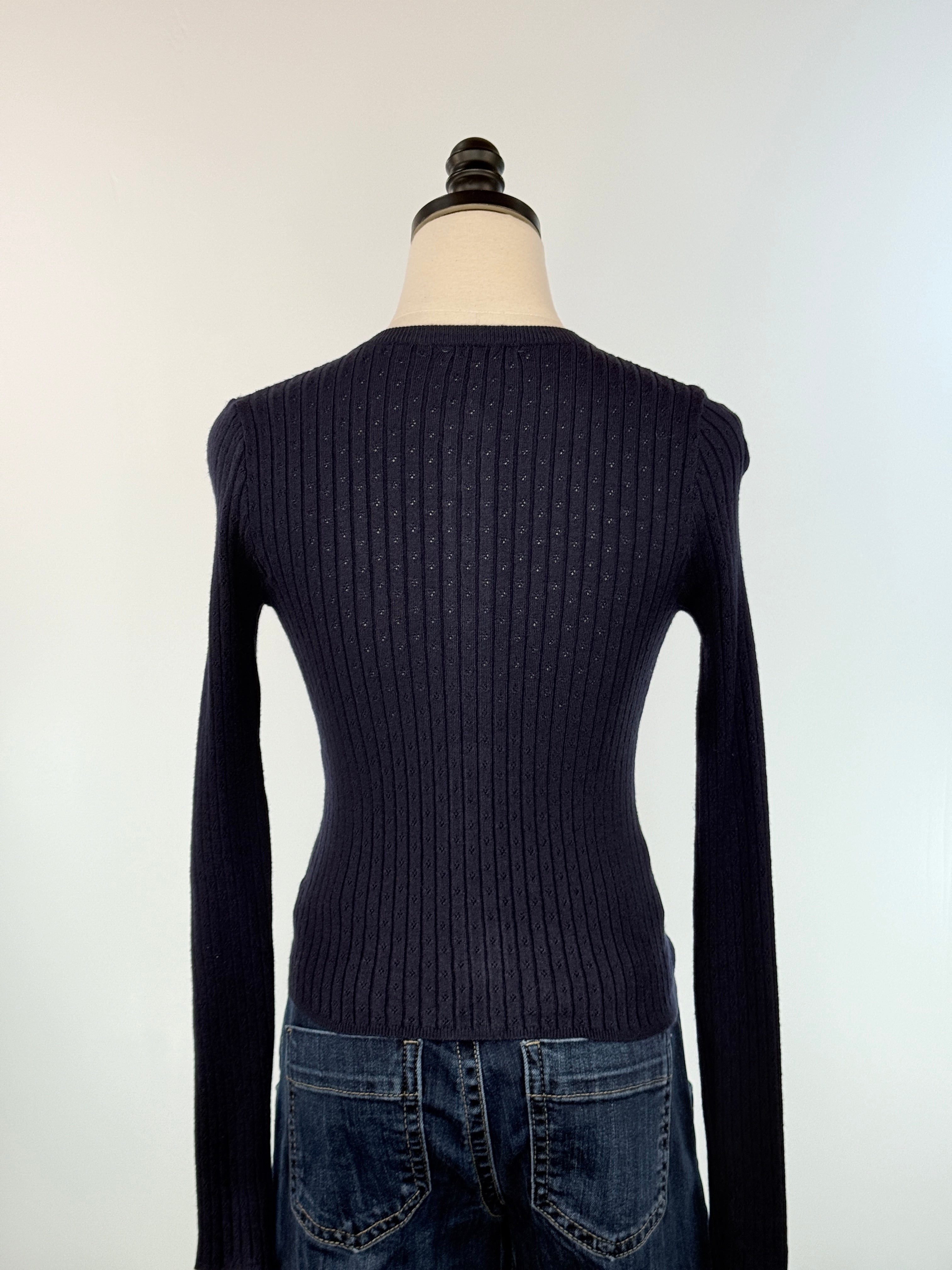 My Muse Cardigan in Navy-131 - Sweaters F/W (June - Nov)-Little Bird Boutique