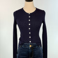 My Muse Cardigan in Navy-131 - Sweaters F/W (June - Nov)-Little Bird Boutique