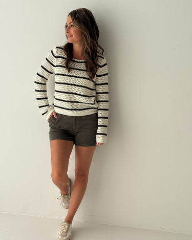 Flag and Anthem Pixley Shorts in Olive-232 Shorts-Little Bird Boutique