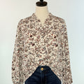 Wildflower Whispers Blouse-111 - Woven Top F/W (June- Nov)-Little Bird Boutique