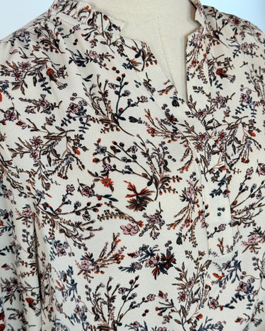 Wildflower Whispers Blouse-111 - Woven Top F/W (June- Nov)-Little Bird Boutique