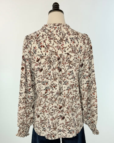 Wildflower Whispers Blouse-111 - Woven Top F/W (June- Nov)-Little Bird Boutique