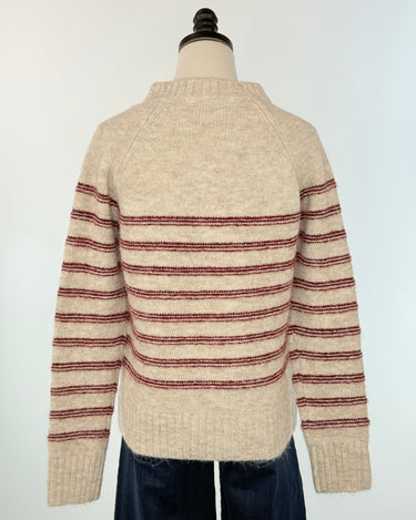 Cranberry Coast Henley Sweater-131 - Sweaters F/W (June - Nov)-Little Bird Boutique