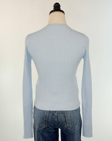 My Muse Cardigan in Powder Blue-131 - Sweaters F/W (June - Nov)-Little Bird Boutique