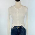 My Muse Cardigan in White-131 - Sweaters F/W (June - Nov)-Little Bird Boutique