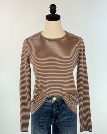 Huntington Sweater in Cocoa-131 - Sweaters F/W (June - Nov)-Little Bird Boutique