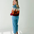 OAT NYC Front Mid Seam Baby Wide Jeans in Odell Wash-210 Denim-Little Bird Boutique