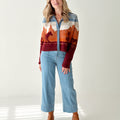 OAT NYC Front Mid Seam Baby Wide Jeans in Odell Wash-210 Denim-Little Bird Boutique