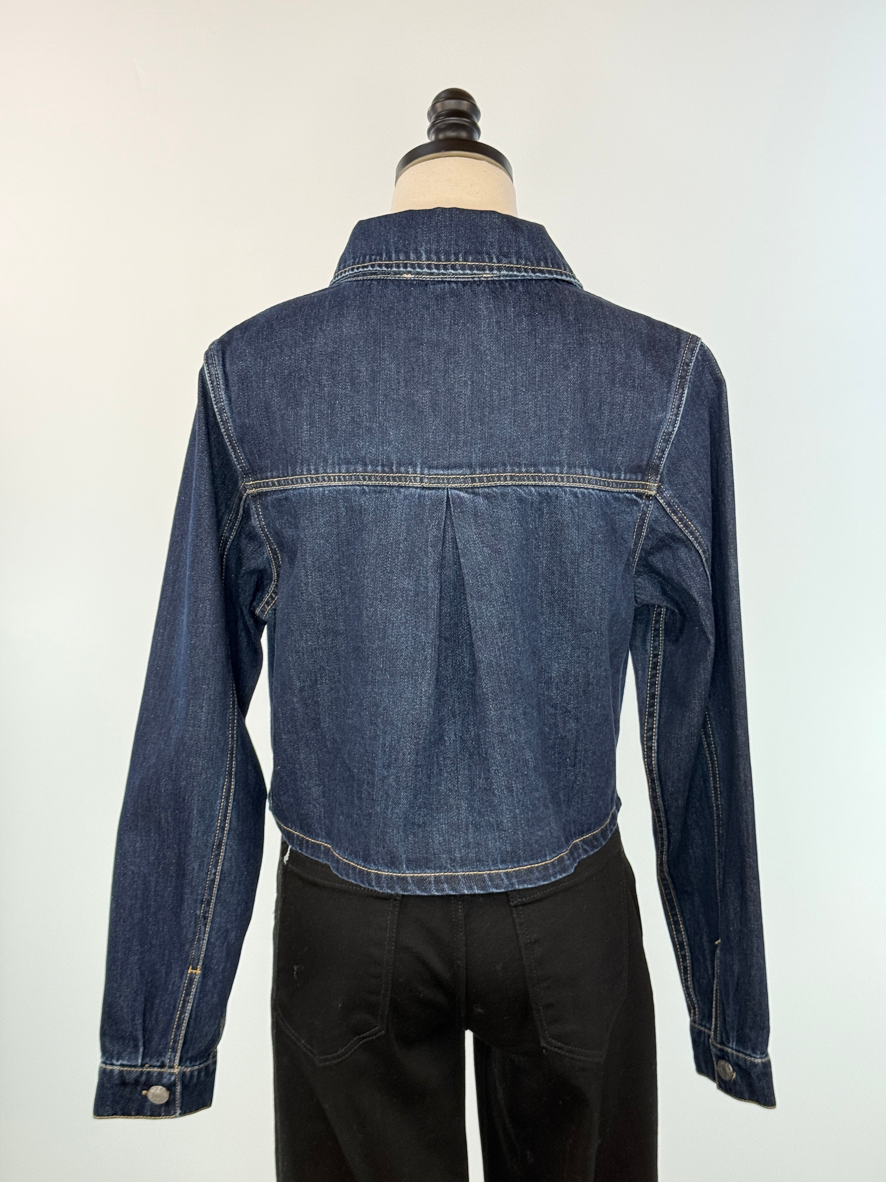 Downtown Denim Jacket-145 Denim Jackets-Little Bird Boutique