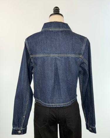 Downtown Denim Jacket-145 Denim Jackets-Little Bird Boutique