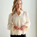 Maeve Top in Cream-111 - Woven Top F/W (June- Nov)-Little Bird Boutique