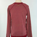 Flag and Anthem Frannie Reversible Top in Berry and White-121 - Jersey Tops F/W (June - Nov)-Little Bird Boutique
