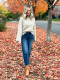 Flag and Anthem Leyden Bell Sleeve Sweater in Oatmeal-130 Sweaters-Little Bird Boutique