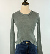 Z Supply Arlet Mini Thermal Top in Garland Green-121 - Jersey Tops F/W (June - Nov)-Little Bird Boutique