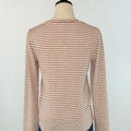 Anthem the Label Directional Insert Top in Oatmeal and Red Stripe-121 - Jersey Tops F/W (June - Nov)-Little Bird Boutique