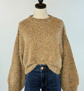 Cozy Confetti Knit Sweater-131 - Sweaters F/W (June - Nov)-Little Bird Boutique