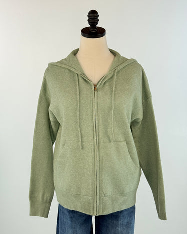 Dream On Sweater in Green-131 - Sweaters F/W (June - Nov)-Little Bird Boutique