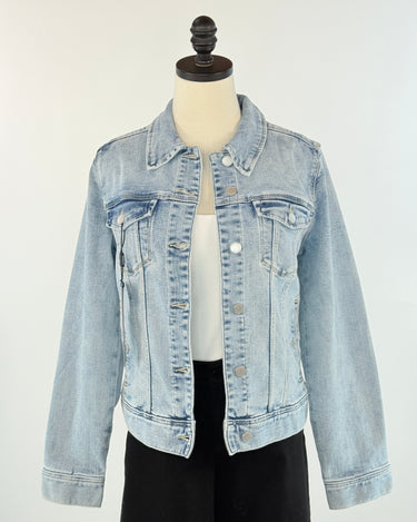 Liverpool Denim Classic Denim Jacket in Lake Elsinore-145 Denim Jackets-Little Bird Boutique