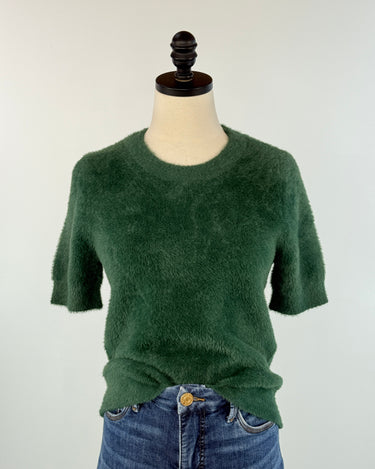 Dear John Susie Sweater in Rainforest Green-133 - Sweaters (Holiday)-Little Bird Boutique