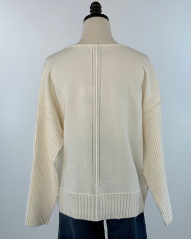 Dear John Clarette Sweater in Cream-131 - Sweaters F/W (June - Nov)-Little Bird Boutique