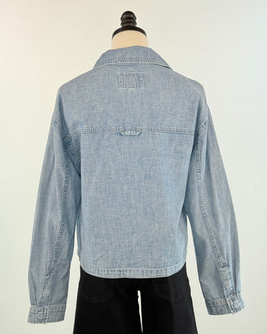 Flag and Anthem Hayden Tencel Jacket in Medium Wash-141 Outerwear Coats & Jackets-Little Bird Boutique