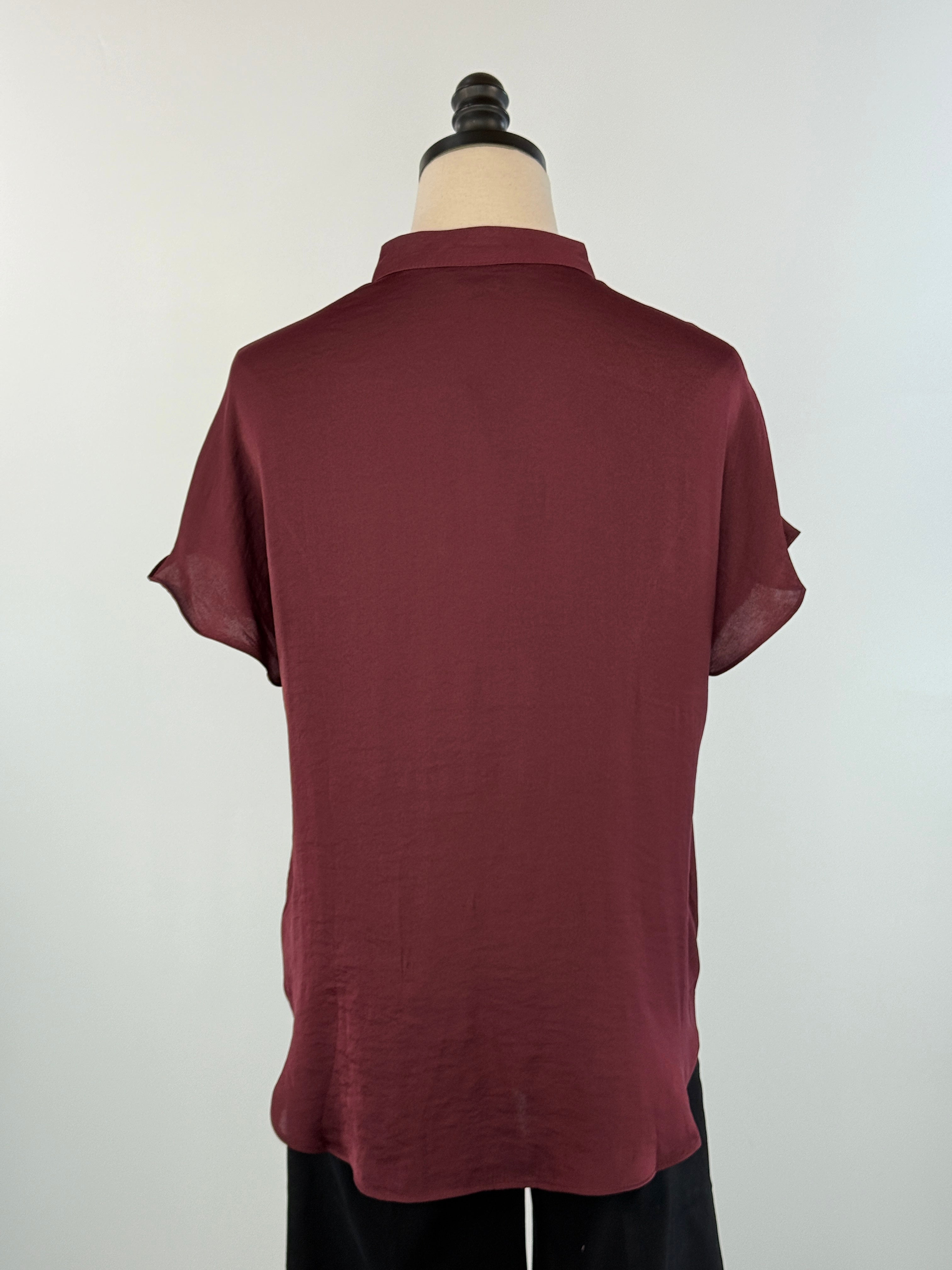 Valor Top in Wine-111 - Woven Top F/W (June- Nov)-Little Bird Boutique