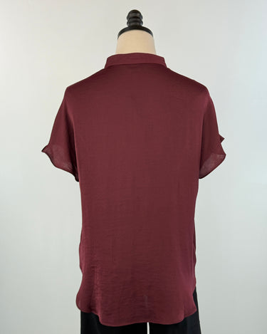 Valor Top in Wine-111 - Woven Top F/W (June- Nov)-Little Bird Boutique