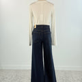 Kut from the Kloth Jean High Rise Wide Leg Jeans in Attributable-210 Denim-Little Bird Boutique
