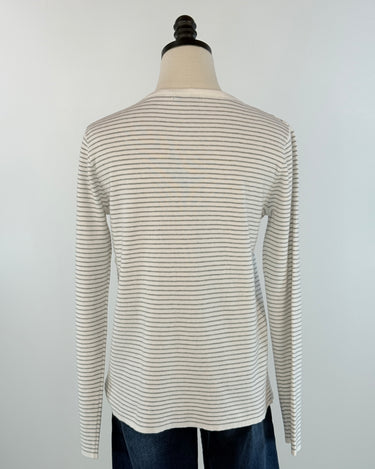 Reed Sweater in Ivory and Blue-131 - Sweaters F/W (June - Nov)-Little Bird Boutique