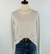 Reed Sweater in Ivory and Blue-131 - Sweaters F/W (June - Nov)-Little Bird Boutique