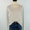 Reed Sweater in Ivory and Grey-131 - Sweaters F/W (June - Nov)-Little Bird Boutique