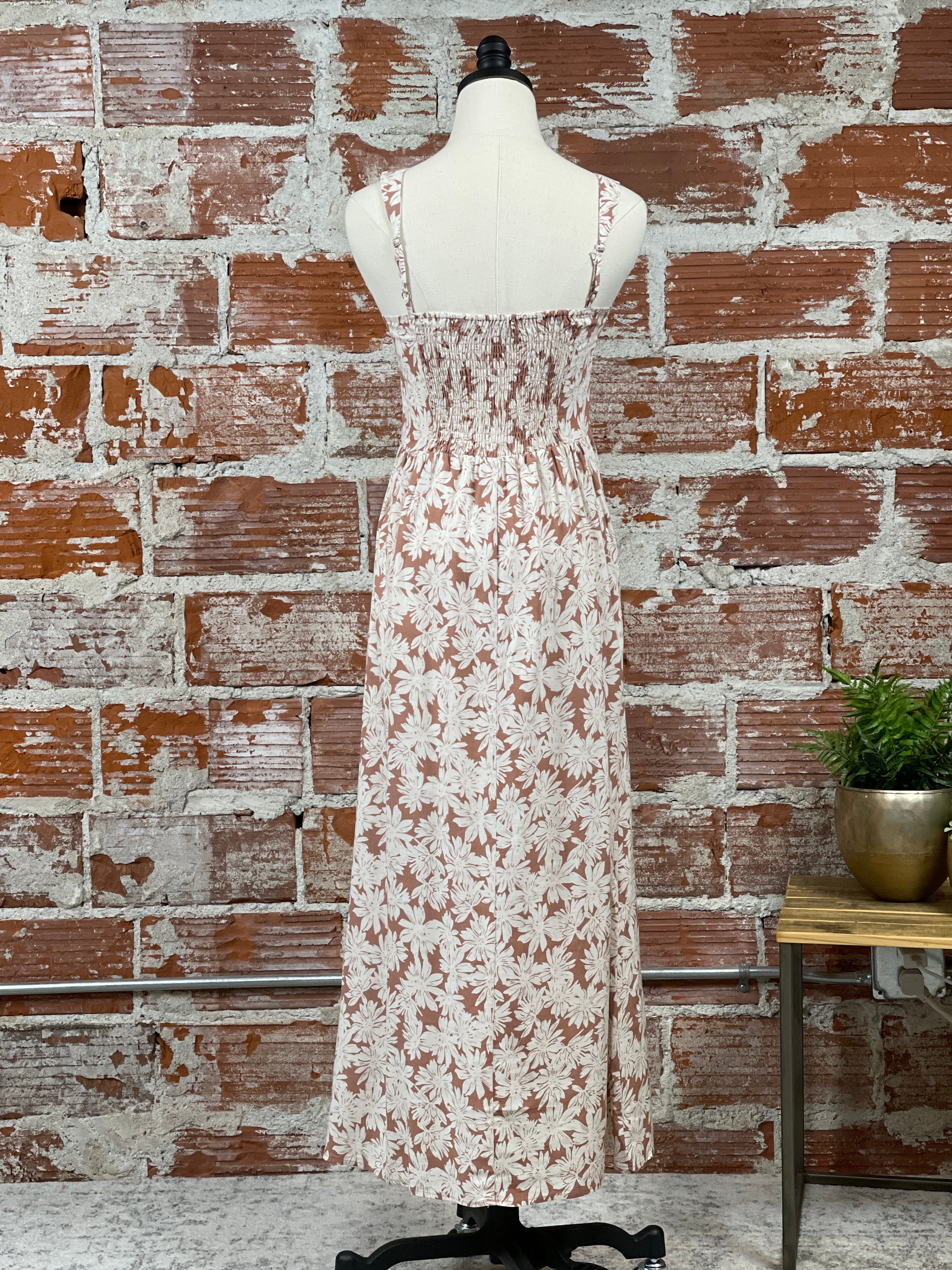 Auburn Maxi Dress in Rose-152 Dresses - Long-Little Bird Boutique